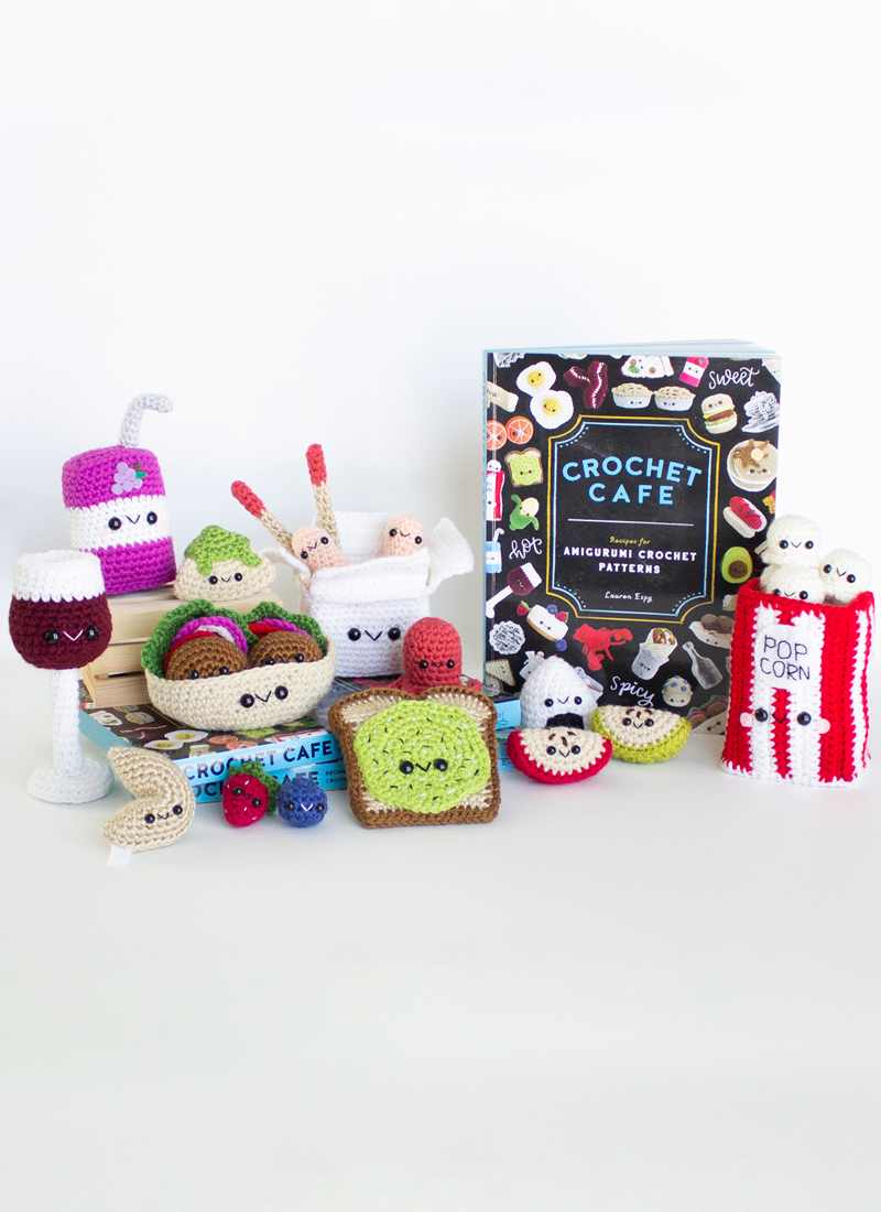 Crochet Cafe by Lauren Espy - Crochet Book Review 
