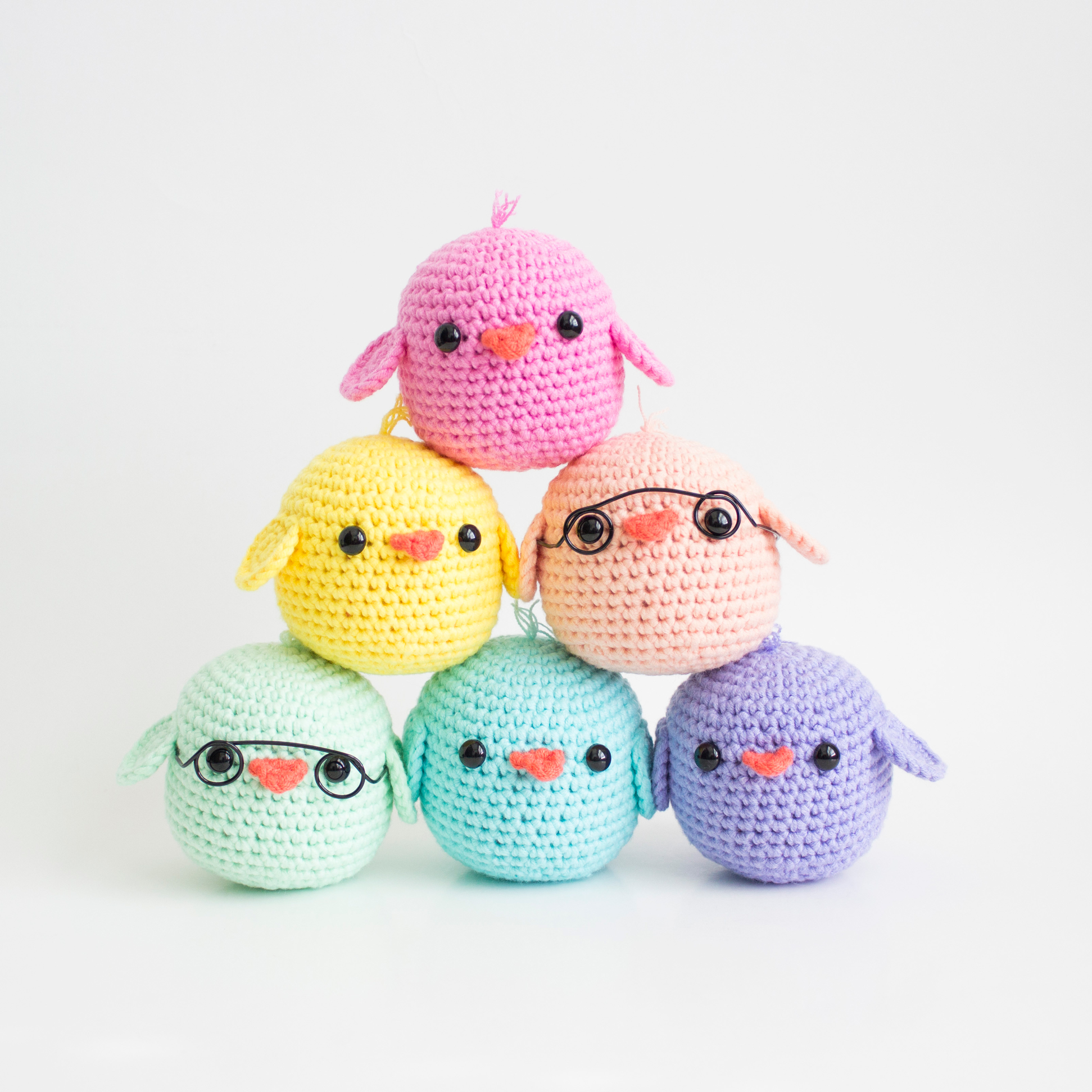 Free Crochet Spring Chicks Pattern A Menagerie of Stitches