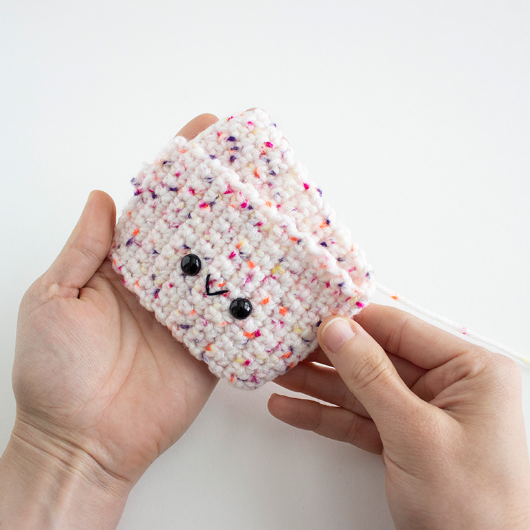 Sprinkles the Funfetti Cake Slice Free Crochet Pattern - 02