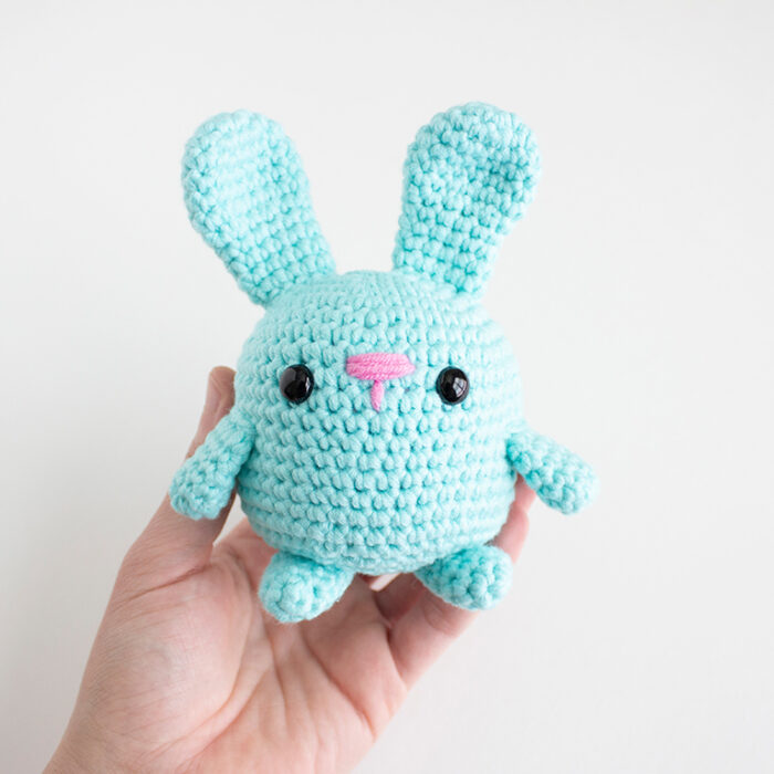 Free Crochet Chubby Bunny Pattern A Menagerie of Stitches