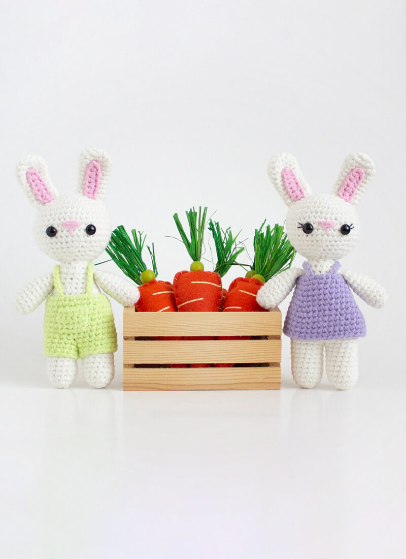 Free Crochet Spring Bunny Pattern