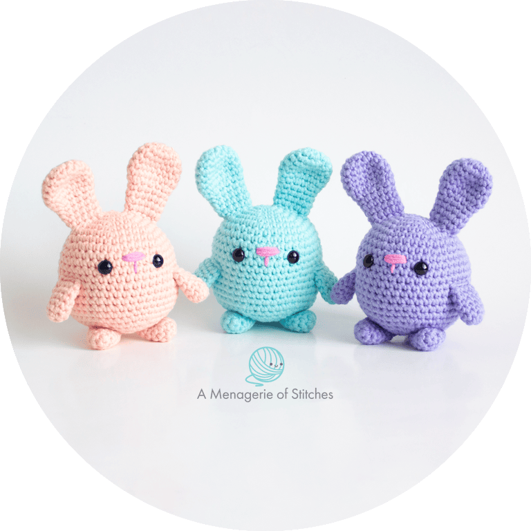 CHUBBY BUNNY CROCHET PATTERN CIRCLE WATERMARKED