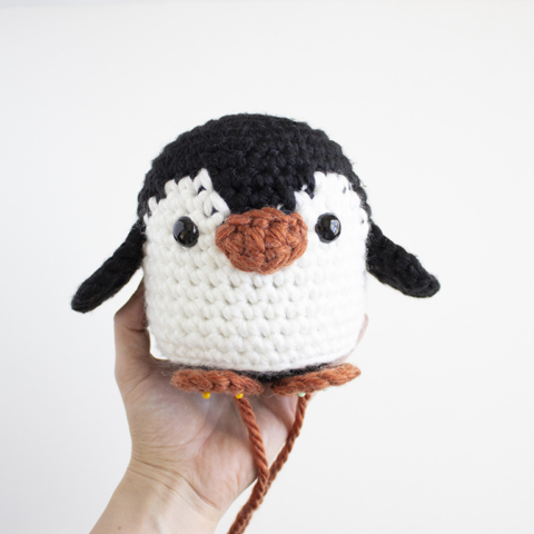 Free Cuddly Crochet Penguin - A Menagerie of Stitches