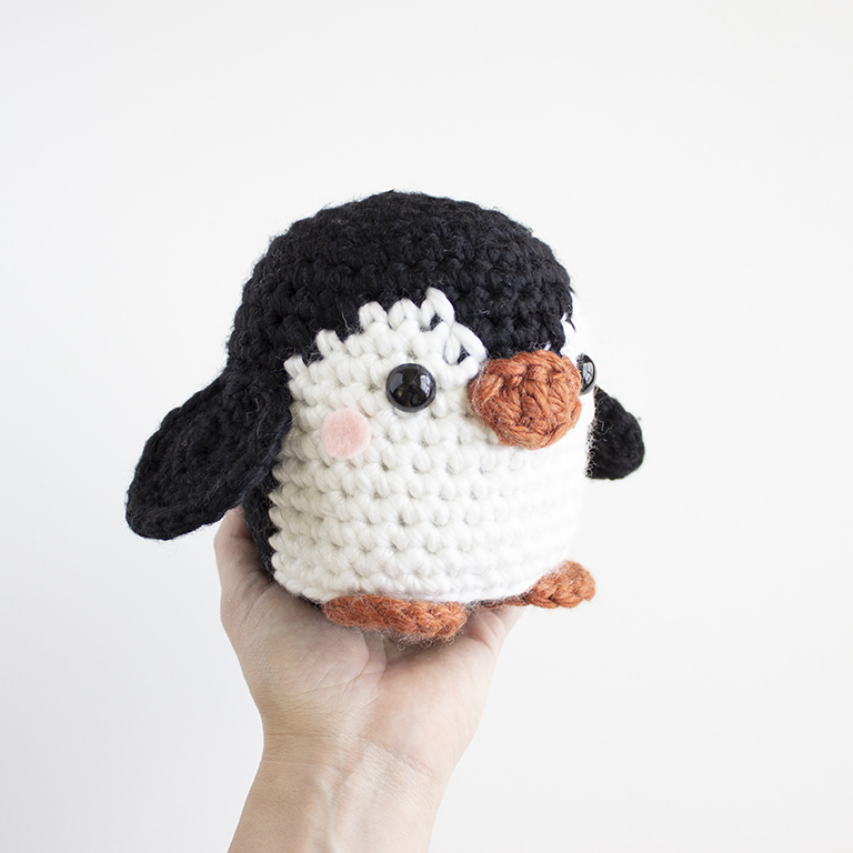 Free Cuddly Crochet Penguin FEET - 10
