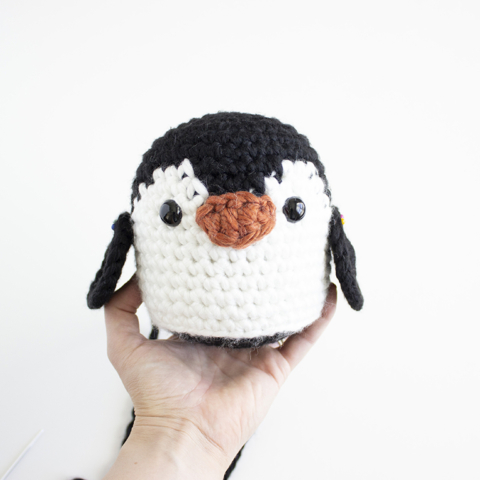 Free Cuddly Crochet Penguin - A Menagerie of Stitches