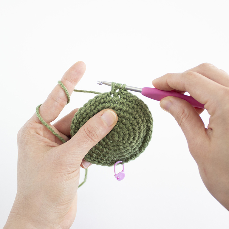 How to Crochet - Bobble Stitch (Bo) - 03