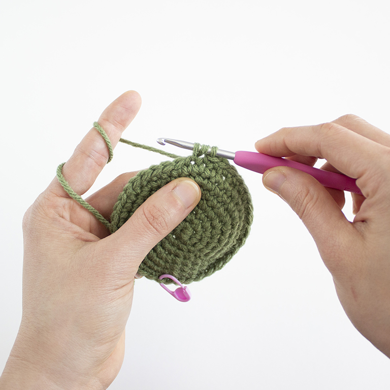 How to Crochet - Mini Bobble (Mini Bo) - 03