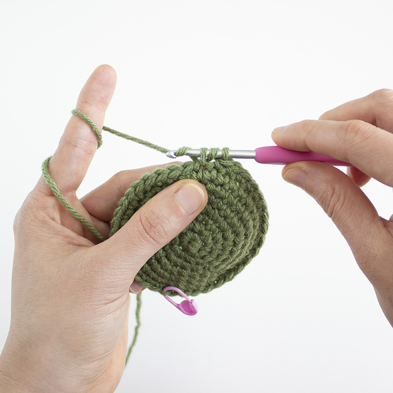 How to Crochet - Mini Bobble (Mini Bo) - 04