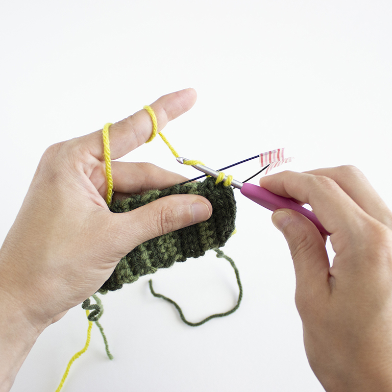 Free Crochet Snake Plant Amigurumi Pattern - LEAF VARIATIONS - LEAF BUILD - 17