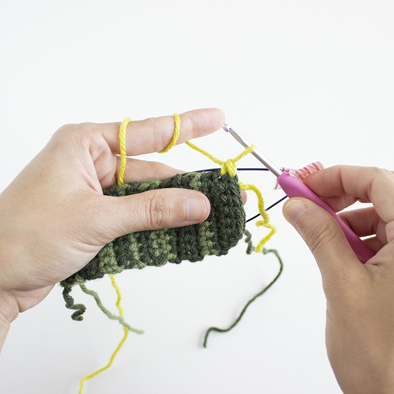 Free Crochet Snake Plant Amigurumi Pattern - LEAF VARIATIONS - LEAF BUILD - 18