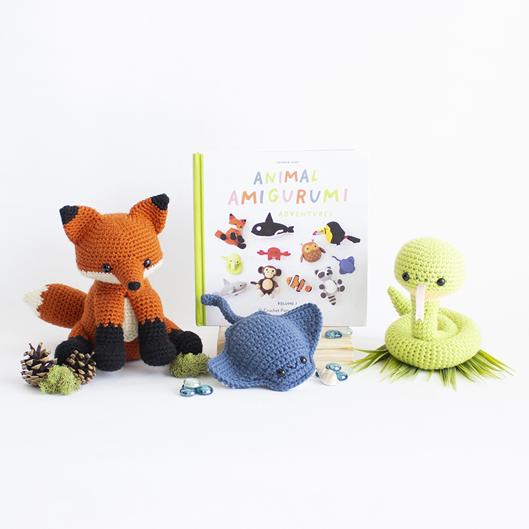 Pattern Tester Feature - Animal Amigurumi Adventures Volume 1 - A Menagerie  of Stitches