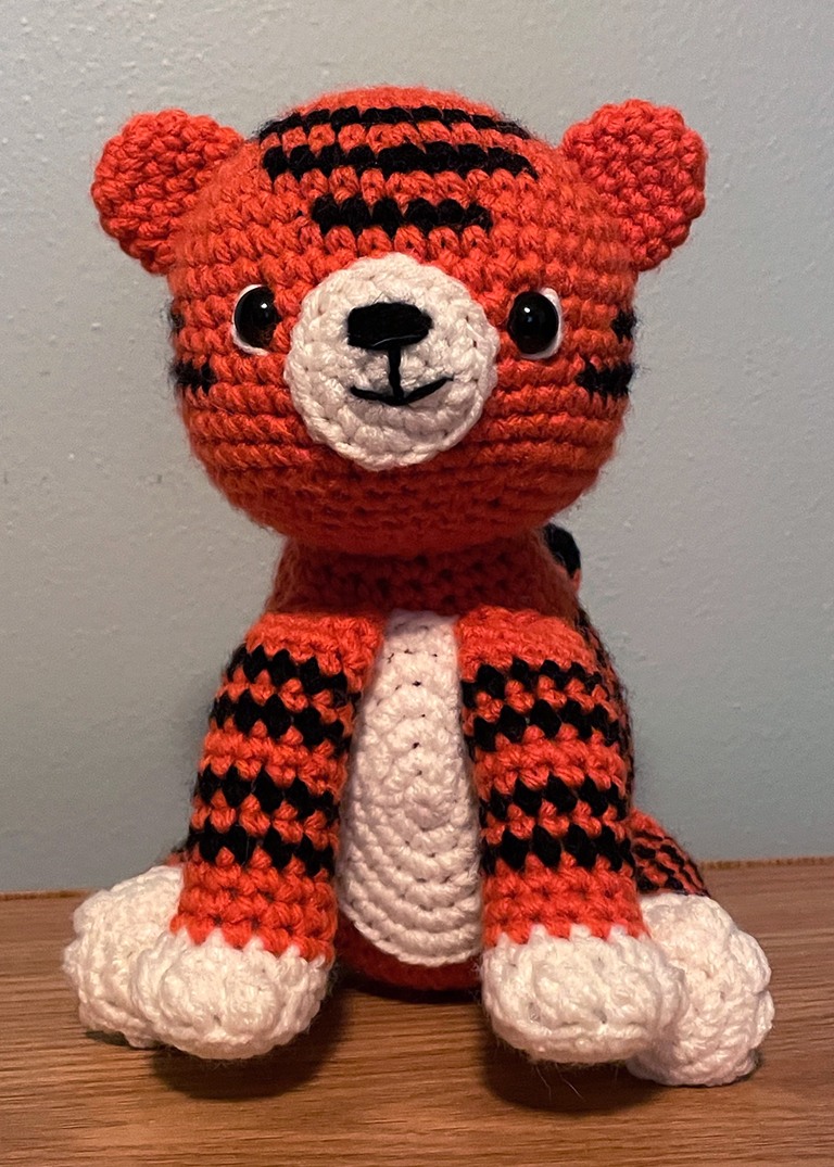 animal amigurumi adventures crochet pattern- jason - tiger