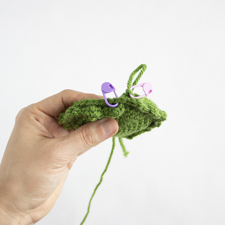 Free Crochet Christmas Tree Bunny - Amigurumi Pine Tree - 07
