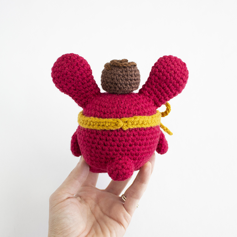 FREE Crochet Valentine’s Day Bunny - Hero 03 - Chocolate Box Bunny