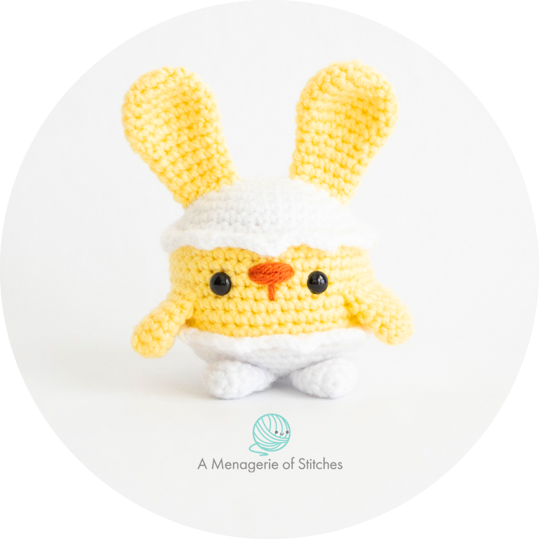 Easter Bunnie - Crochet Amigurumi Chick Bunny HERO