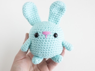 Crochet Amigurumi Bunny 10 Free Crochet Chubby Bunny Pattern ARMS and LEGS ATTACHMENT 10