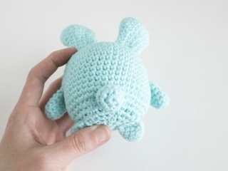 Crochet Amigurumi Bunny 13 Free Crochet Chubby Bunny Pattern TAIL -13