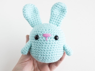 Crochet Amigurumi Bunny 8 Free Crochet Chubby Bunny Pattern ARMS and LEGS ATTACHMENT 08