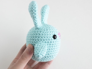 Crochet Amigurumi Bunny 9 Free Crochet Chubby Bunny Pattern ARMS and LEGS ATTACHMENT 09