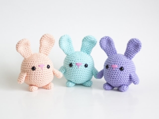 Crochet Amigurumi Bunny GROUP HERO Free Crochet Chubby Bunny Pattern Hero Group Colors