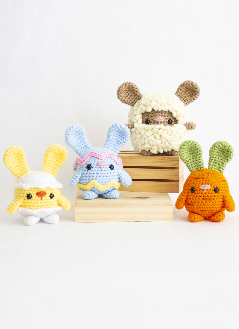 Free Crochet Easter Bunnies