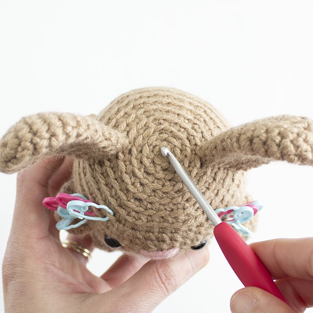 Easter Sheep Bunnies - Crochet Amigurumi Hair Attach 09
