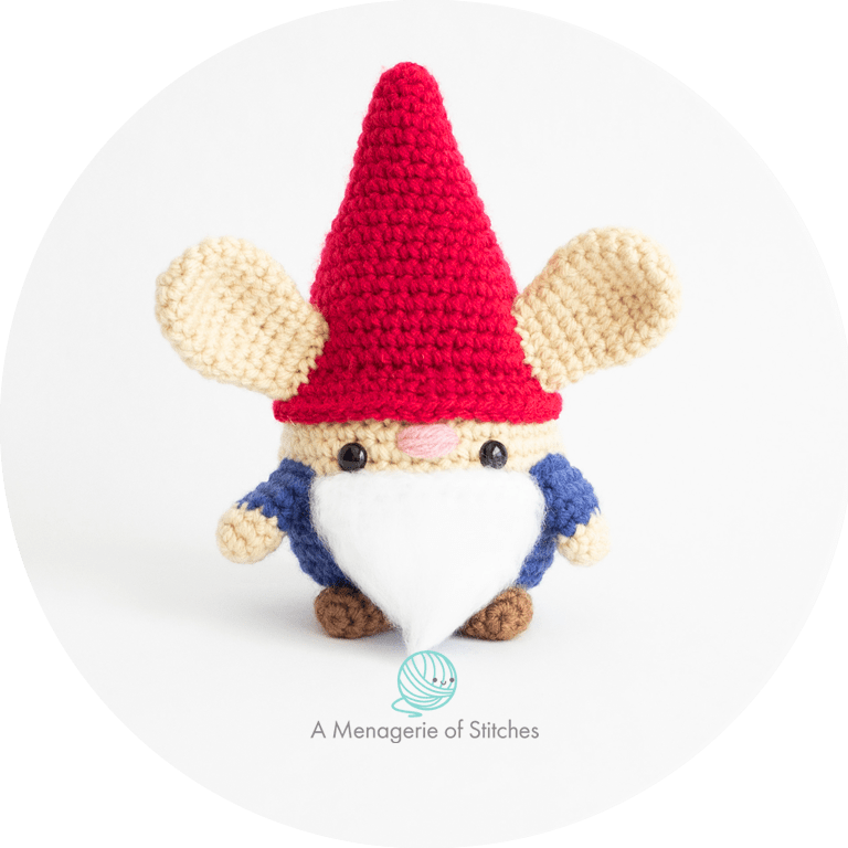 Spring Garden Bunnies Crochet Amigurumi Patterns - Gnome Bunny Hero
