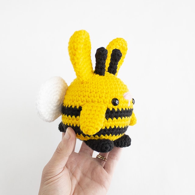 Spring Garden Bunnies Crochet Amigurumi Patterns - Bumblebee - Hero 21
