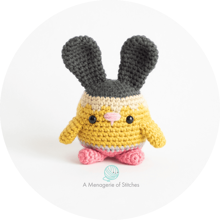 Back To School Bunnies Amigurumi - Pencil Bunny HERO Feature
