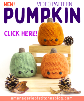 Crochet Pumpkin Gourdie - Pattern Skinny