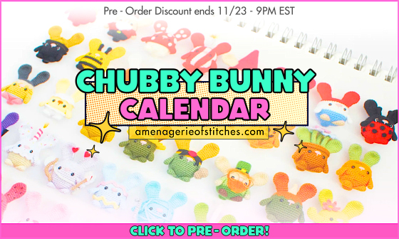 Chubby Bunny Crochet Patterns - Calendar Wide 01