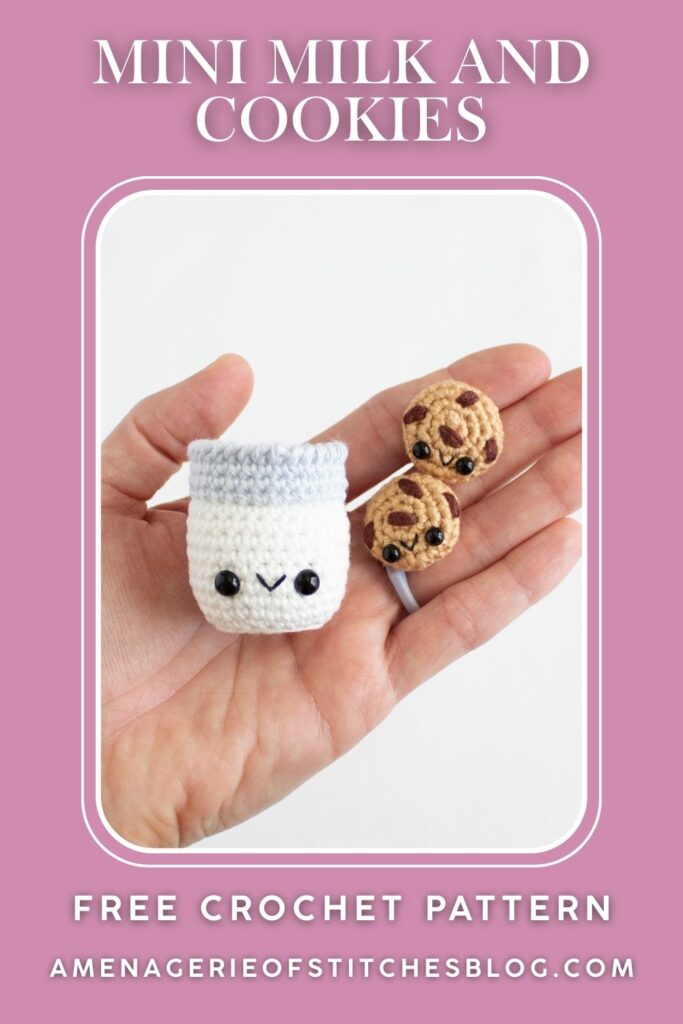 12 Days of Mini Christmas Amigurumi - Free Crochet Pattern  Milk and Cookies