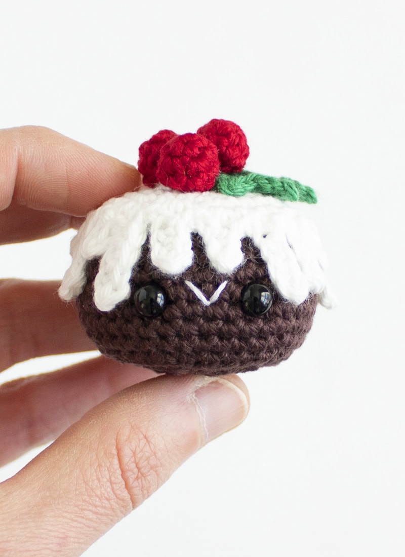 Free Christmas Pudding Crochet Pattern