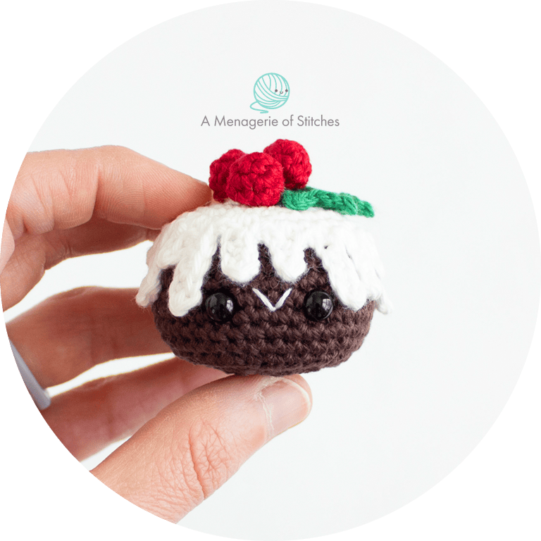 Christmas Pudding Watermark Free Christmas Crochet Pattern