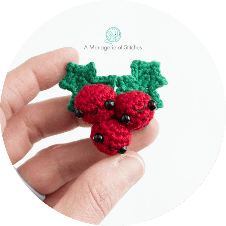 Holly Watermark Free Christmas Crochet Pattern