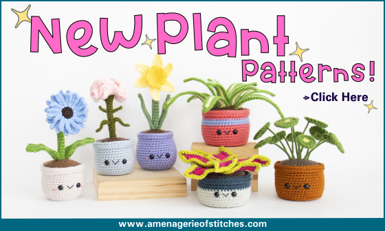 FLOWERS-&-Plants Crochet Patterns - A Menagerie of Stiches Compressed
