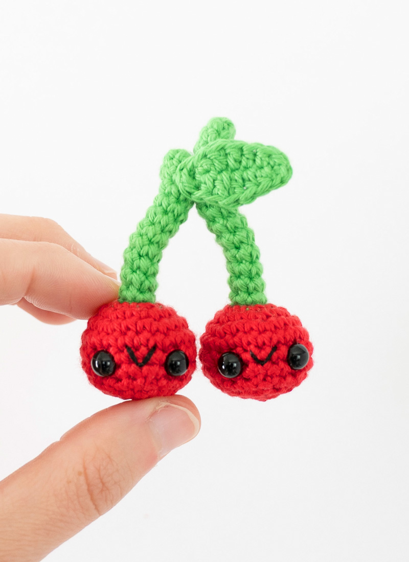Free Cherries Crochet Pattern