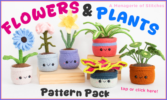 FLOWERS n PLANTS PATTERN PACK v1 wide ad