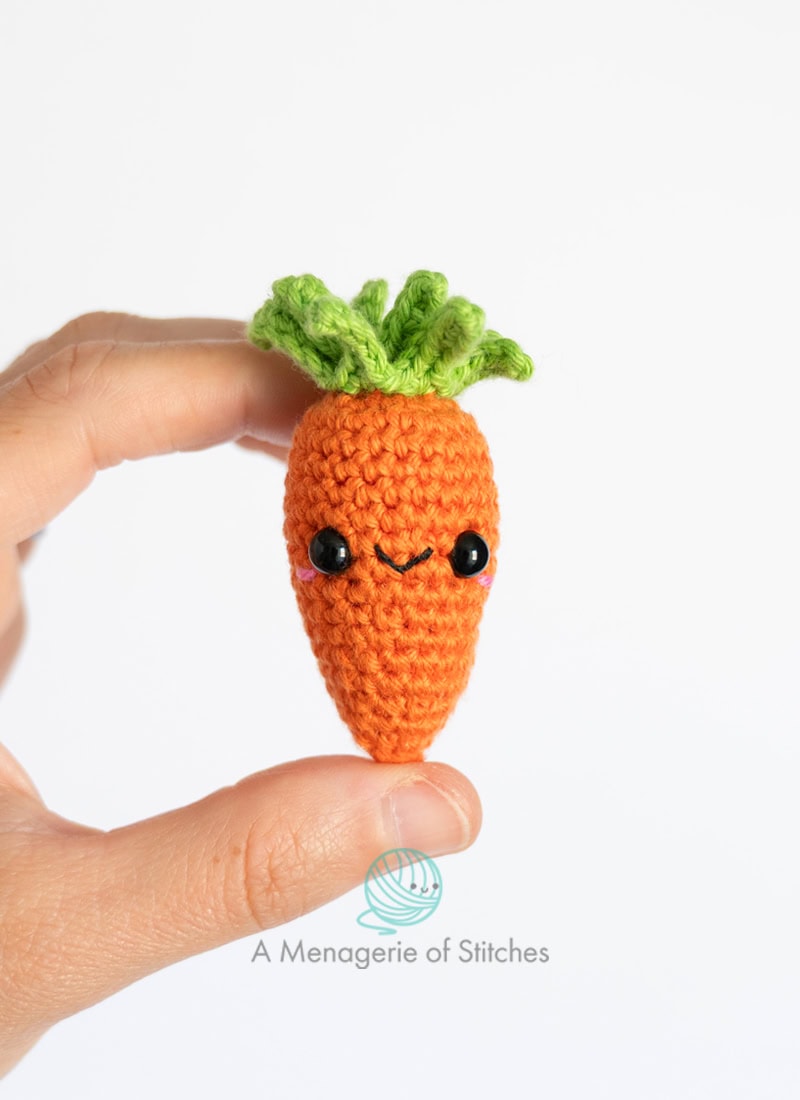 SPRING CAL FEATURE IMAGE A Menagerie of Stitches Carrot Crochet Pattern