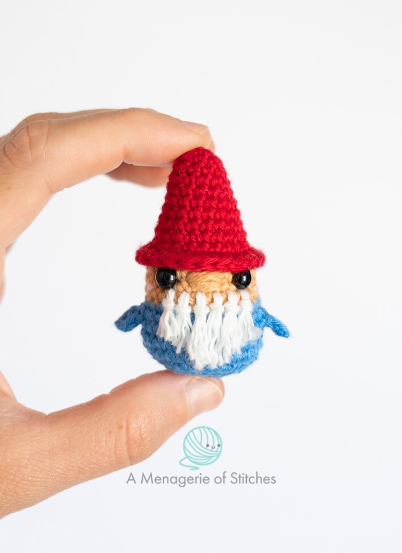 SPRING CAL FEATURE IMAGE A Menagerie of Stitches GNOME Crochet Pattern